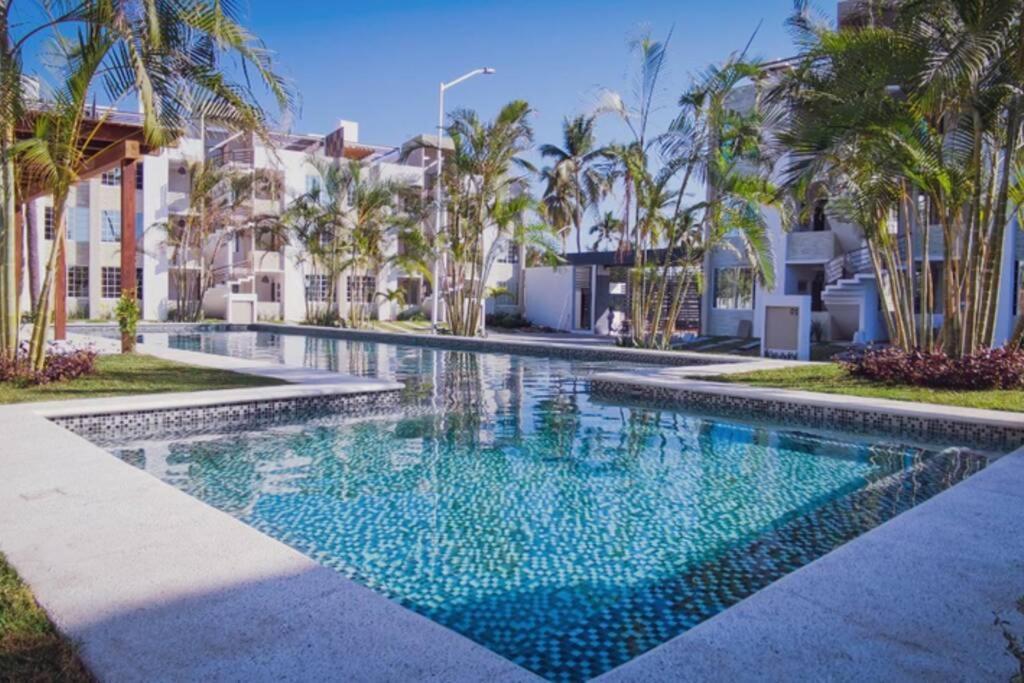 Moderno Depa Con Terraza Y Vista Extraordinaria Apartment Manzanillo Ngoại thất bức ảnh