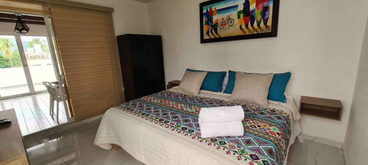 Moderno Depa Con Terraza Y Vista Extraordinaria Apartment Manzanillo Ngoại thất bức ảnh