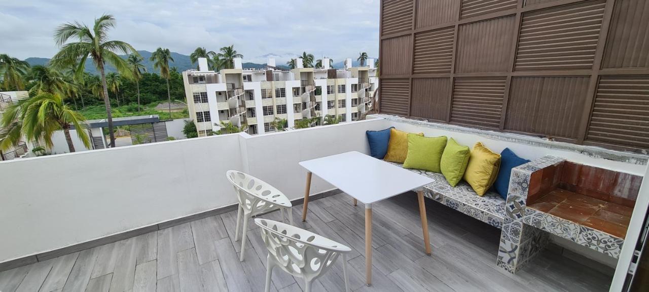 Moderno Depa Con Terraza Y Vista Extraordinaria Apartment Manzanillo Ngoại thất bức ảnh