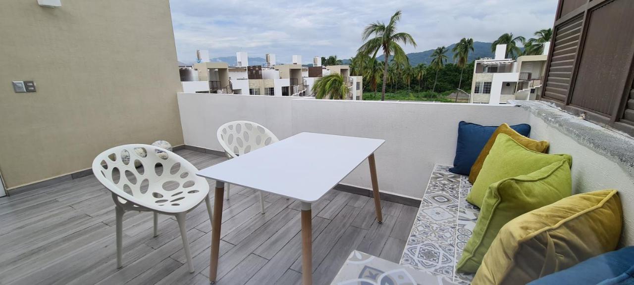 Moderno Depa Con Terraza Y Vista Extraordinaria Apartment Manzanillo Ngoại thất bức ảnh