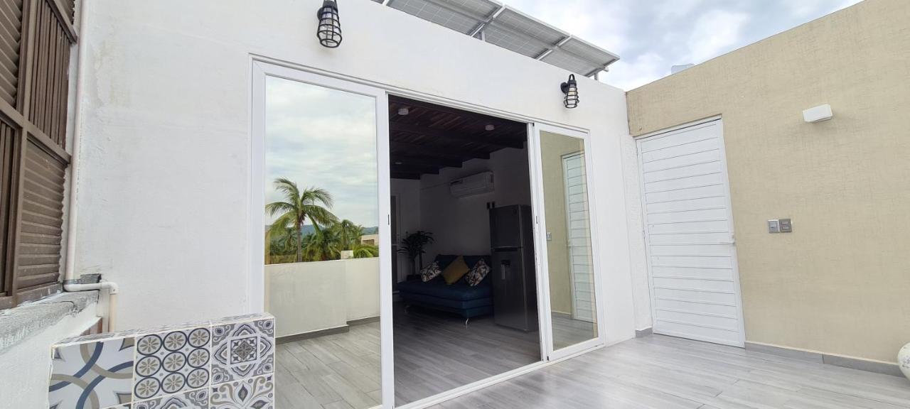 Moderno Depa Con Terraza Y Vista Extraordinaria Apartment Manzanillo Ngoại thất bức ảnh