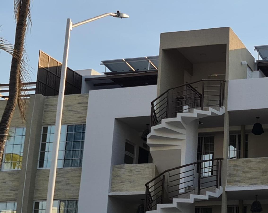 Moderno Depa Con Terraza Y Vista Extraordinaria Apartment Manzanillo Ngoại thất bức ảnh